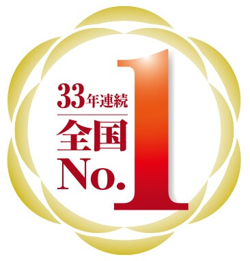 No.1 for 33 consecutive years in the number of real estate brokerage transactions